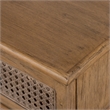 Uttermost Coast Mid Century Console Table in Oak