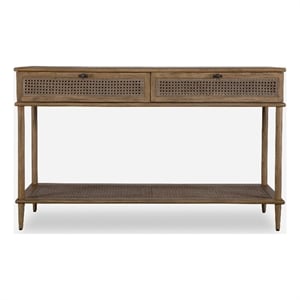 Uttermost Coast Mid Century Console Table in Oak