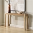Uttermost Bentley Grasscloth Console Table in Oak