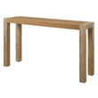 Uttermost Bentley Grasscloth Console Table in Oak