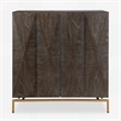 Uttermost Marico 2 Door Mindi Cabinet in Ebony