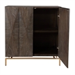 Uttermost Marico 2 Door Mindi Cabinet in Ebony