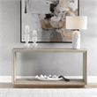 Uttermost Prism Light Oak Console Table