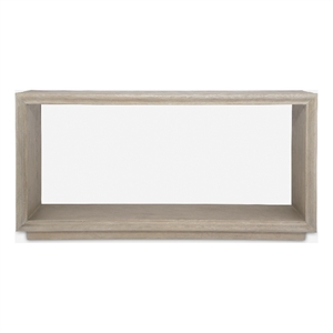 Uttermost Prism Light Oak Console Table