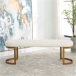Uttermost Infinity Gold Bench