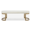 Uttermost Infinity Gold Bench