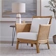 Uttermost Pacific Rattan Armchair in Natural