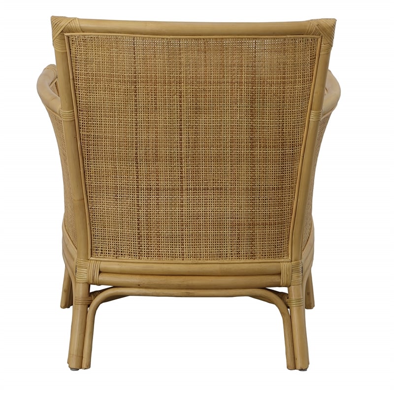 Uttermost Pacific Rattan Armchair in Natural