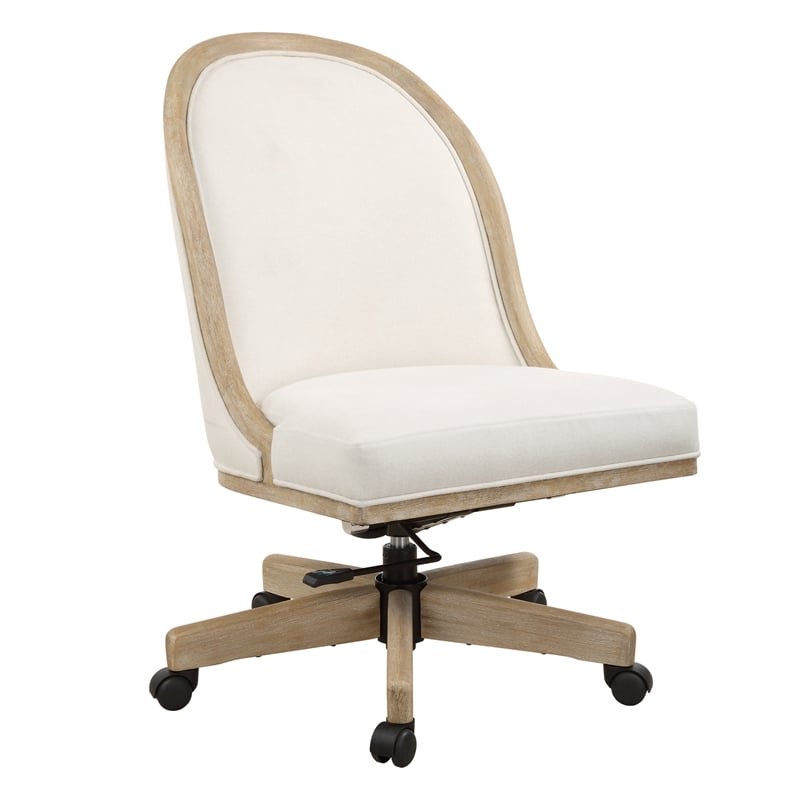 Uttermost Lithe Light Oak Desk Chair