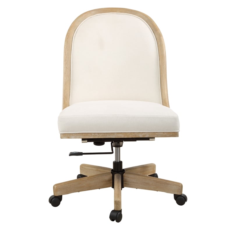 Uttermost Lithe Light Oak Desk Chair