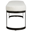 Uttermost Infinity Black Bench