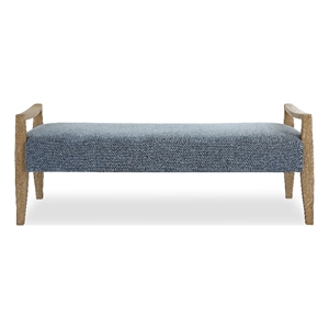 Uttermost Daylight Sky Blue Bench
