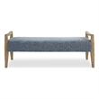 Uttermost Daylight Sky Blue Bench