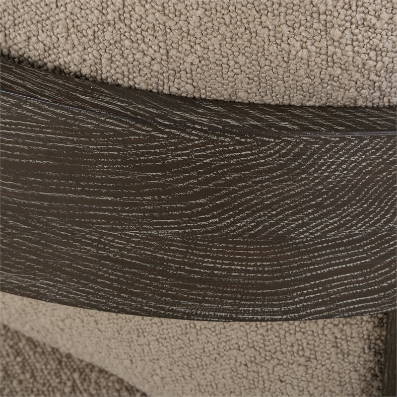 Uttermost Sienna Sand Fabric Accent Chair