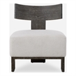 Uttermost Finlay Dark Walnut Accent Chair