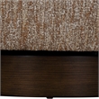 Uttermost Dunes Fabric Swivel Chair in Cocoa
