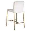 Uttermost Ascend White Counter Stool