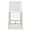 Uttermost Ascend White Counter Stool