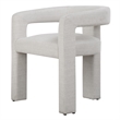 Uttermost Perspective Fabric Dining Chair in White
