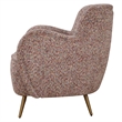 Uttermost Gemstone Confetti Toned Accent Chair in Multi-Color
