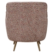 Uttermost Gemstone Confetti Toned Accent Chair in Multi-Color
