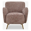 Uttermost Gemstone Confetti Toned Accent Chair in Multi-Color