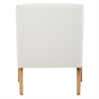 Uttermost Evolve White Fabric Accent Chair