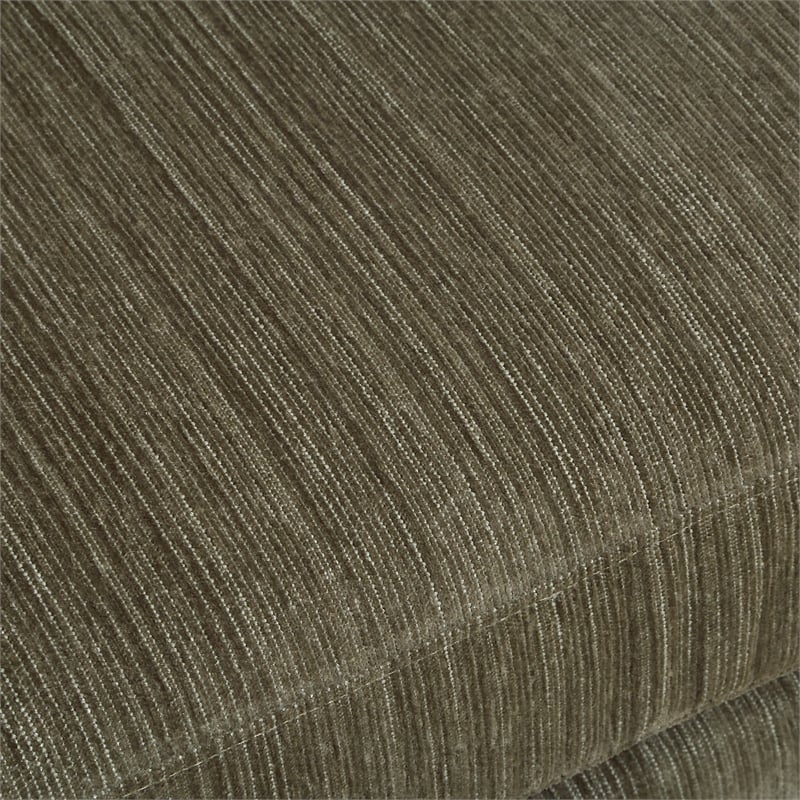 Uttermost Abound Chenille Upholstered Swivel Chair in Herb