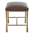 Uttermost Reform Gold Small Bench