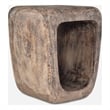 Uttermost Loophole Bleached Wash Accent Stool in Natural