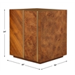 Uttermost Seven Wonders Wooden Side Table in Brown