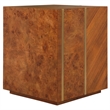 Uttermost Seven Wonders Wooden Side Table in Brown