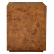 Uttermost Seven Wonders Wooden Side Table in Brown