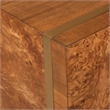 Uttermost Seven Wonders Wooden Side Table in Brown