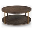 Uttermost Palisade Round Wood Coffee Table