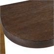 Uttermost Palisade Wood Console Table in Coffee