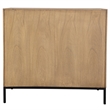 Uttermost Lorenzo Geometric 2 Door Cabinet in Natural