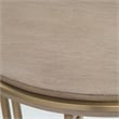 Uttermost Elise Round Brass Side Table
