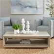 Uttermost Prism Light Oak Coffee Table