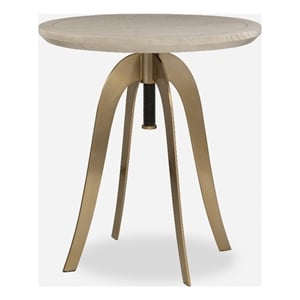 Uttermost Alice Oak Adjustable Accent Table