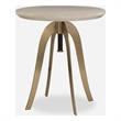 Uttermost Alice Oak Adjustable Accent Table
