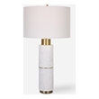 Uttermost Ruse Whitewashed Table Lamp
