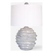 Uttermost Waves Blue & White Accent Lamp