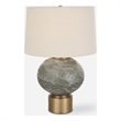 Uttermost Lunia Gray Glass Table Lamp