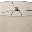 Uttermost Gravitas Elegant Brass & Stone Lamp