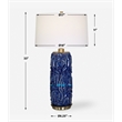 Uttermost Zade Blue Table Lamp