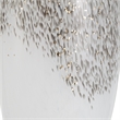 Uttermost Quinn White & Silver Table Lamp