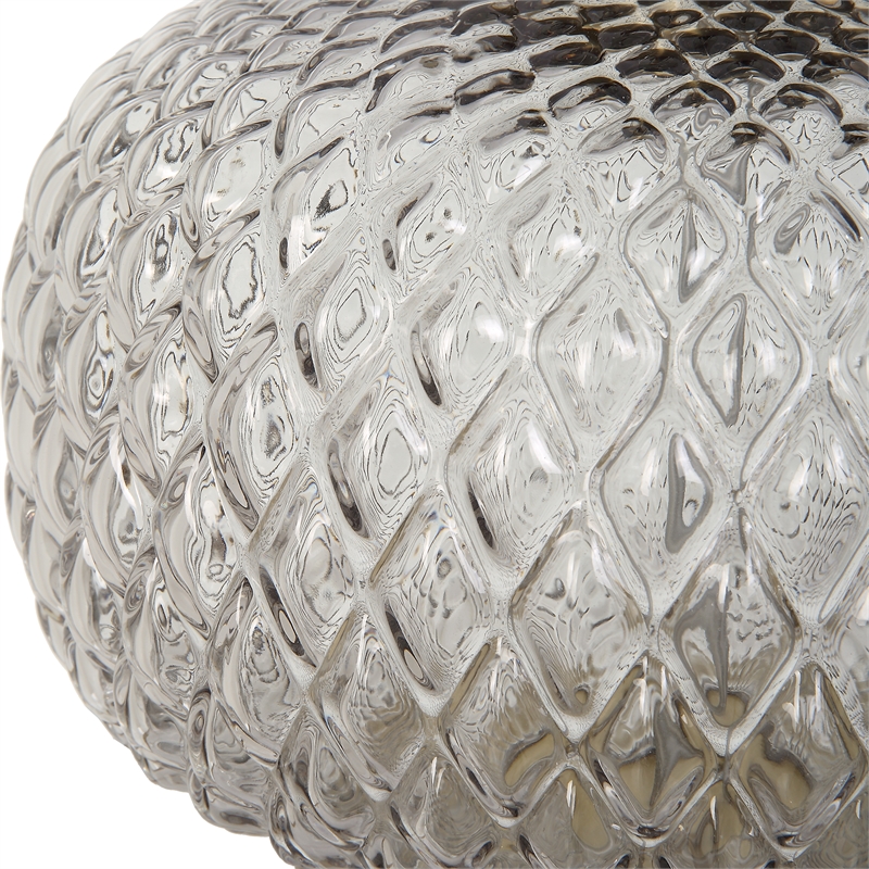 Uttermost Estelle Glass Table Lamp in White