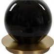 Uttermost Brielle Polished Black Table Lamp