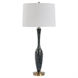 Uttermost Remy Polished Table Lamp in Navy